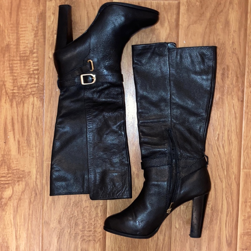 Banana Republic Black Knee High Boots